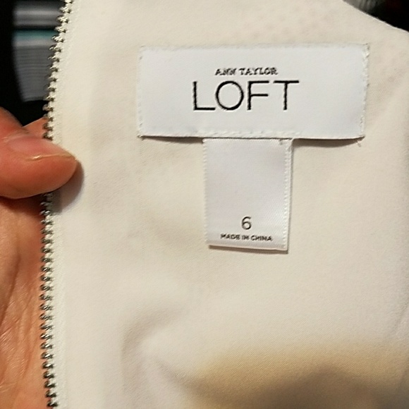 LOFT Purple Dress - Picture 3 of 5